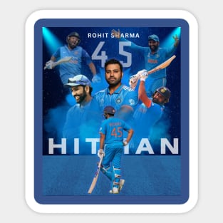 Rohit Sharma - Indian Cricket Team captain - Team India Sticker